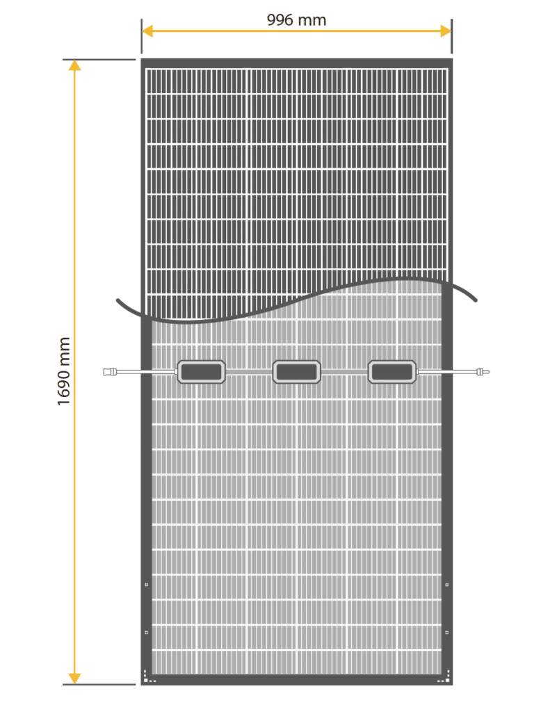 Bauer 370 zonnepanelen afmetingen