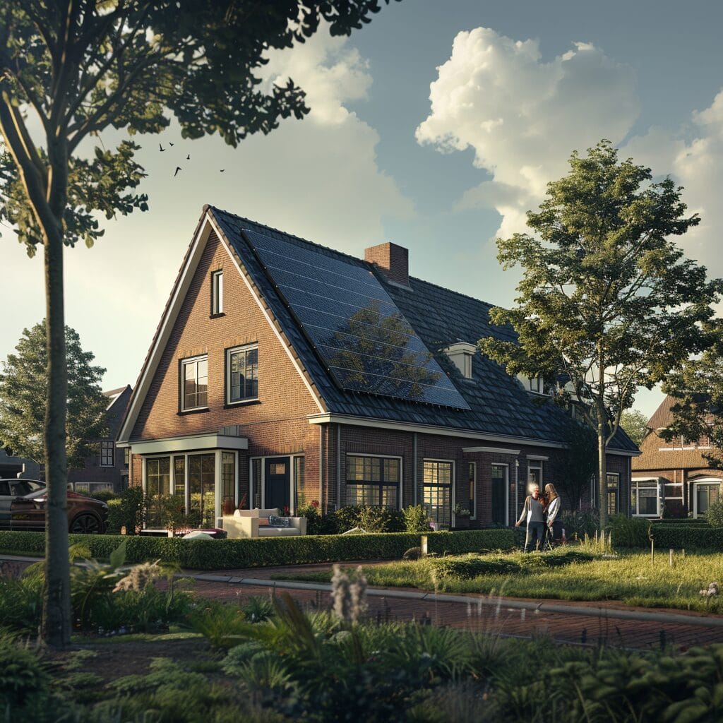 zonnepanelen noordgericht dak